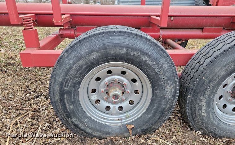 image for item DL7835 Hay Liner hay bale trailer