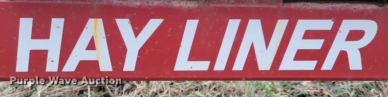 image for item DL7835 Hay Liner hay bale trailer