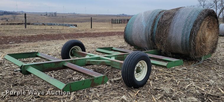 image for item DL7838 Wheatley hay bale trailer