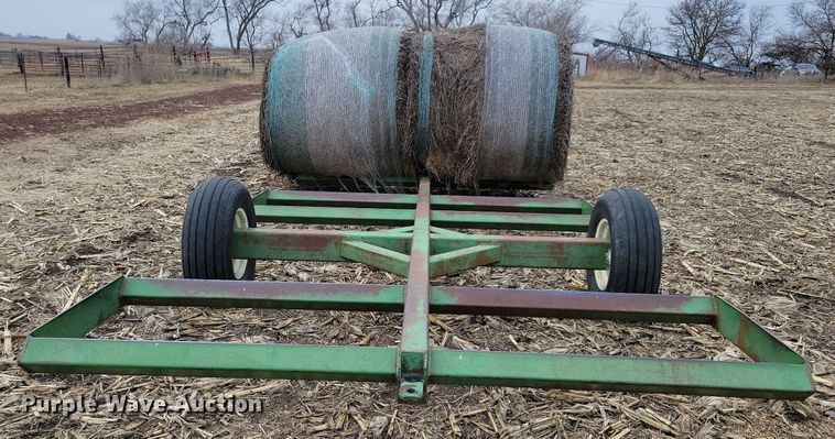 image for item DL7838 Wheatley hay bale trailer