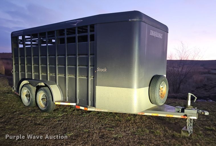 image for item DR5976 2015 Travalong BHSTSTK16 livestock trailer