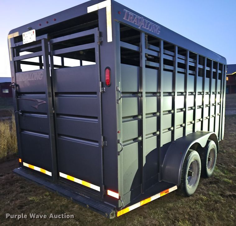image for item DR5976 2015 Travalong BHSTSTK16 livestock trailer