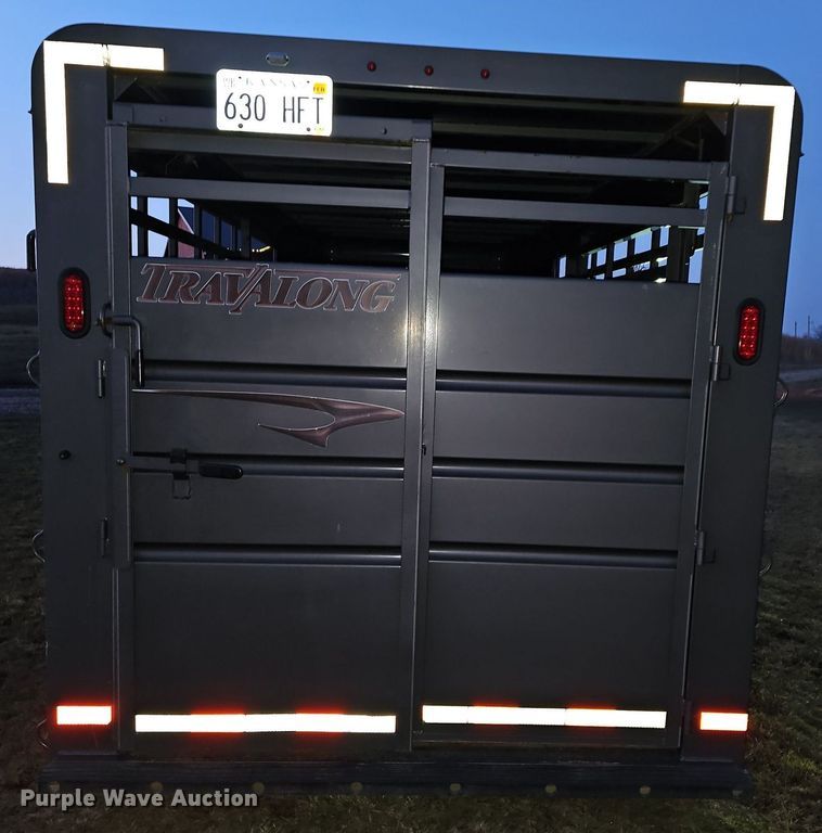 image for item DR5976 2015 Travalong BHSTSTK16 livestock trailer