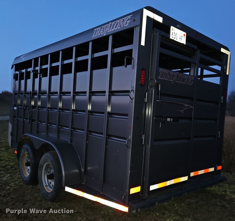 image for item DR5976 2015 Travalong BHSTSTK16 livestock trailer