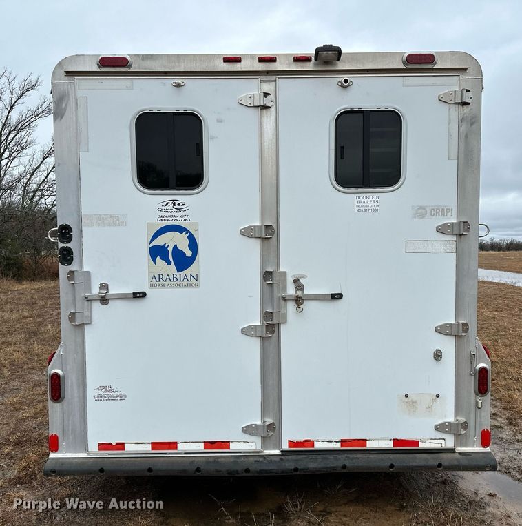 image for item LK9743 2008 4 Star Trailers horse trailer