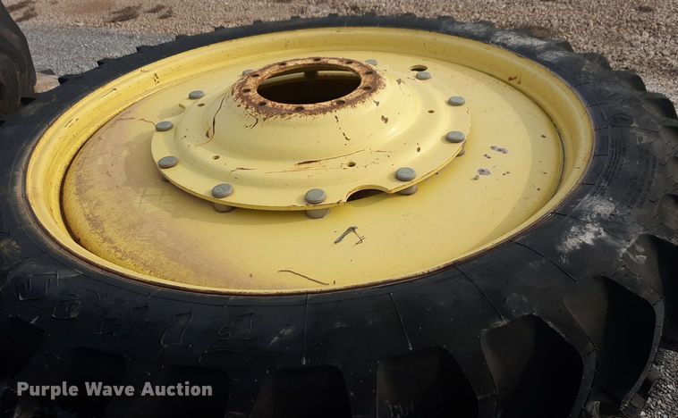 image for item LY9009 (8) 320/90R54 tractor tires and wheels