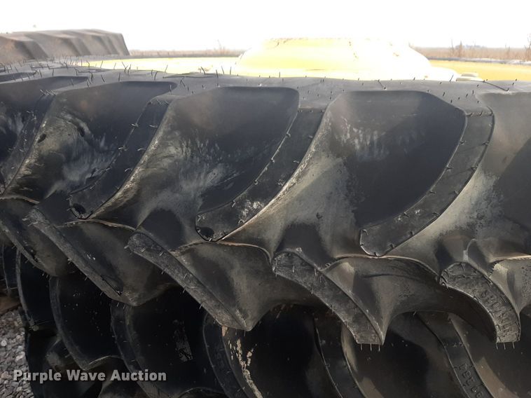 image for item LY9009 (8) 320/90R54 tractor tires and wheels