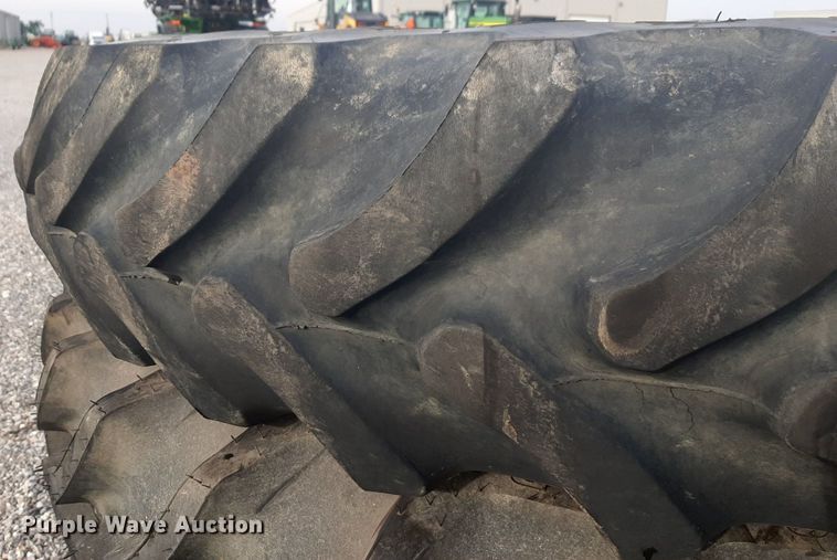 image for item LY9009 (8) 320/90R54 tractor tires and wheels