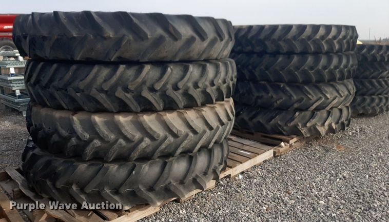 image for item LY9010 (8) 380/90R54 tractor tires and wheels