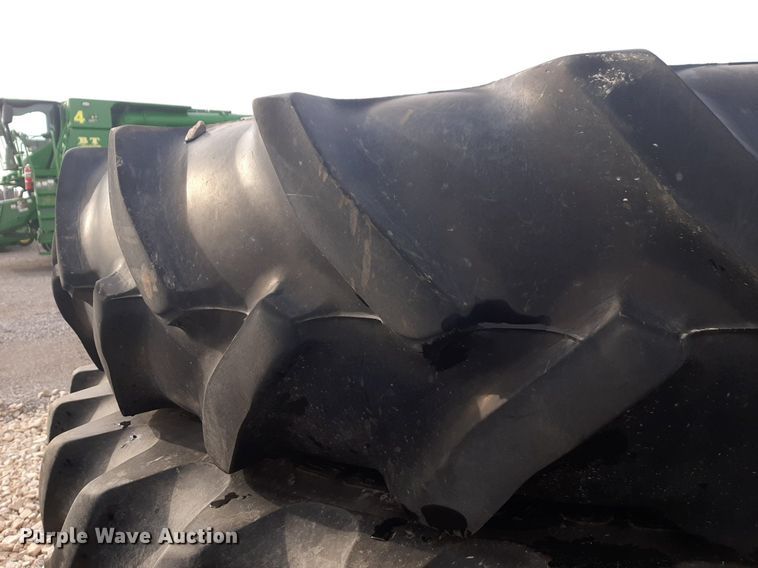 image for item LY9010 (8) 380/90R54 tractor tires and wheels