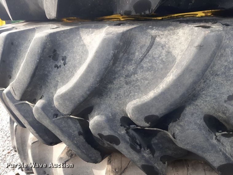 image for item LY9010 (8) 380/90R54 tractor tires and wheels