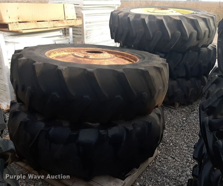 image for item LY9011 (5) tractor tires and wheels