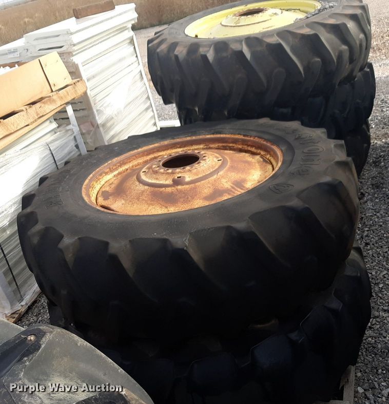 image for item LY9011 (5) tractor tires and wheels
