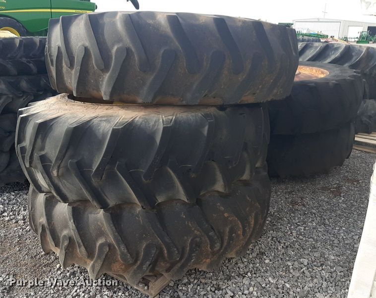 image for item LY9011 (5) tractor tires and wheels