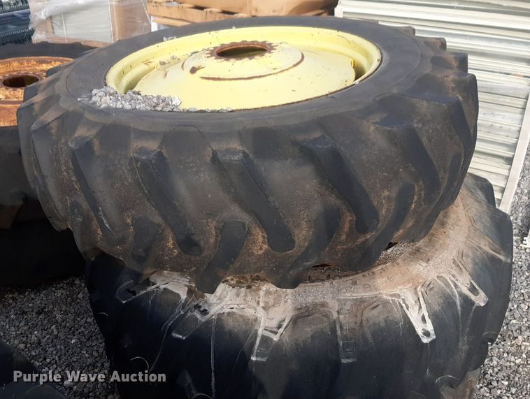 image for item LY9011 (5) tractor tires and wheels