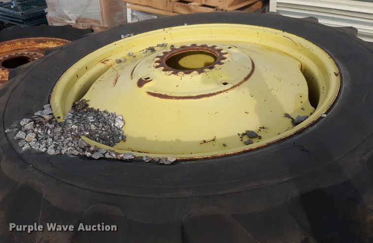 image for item LY9011 (5) tractor tires and wheels