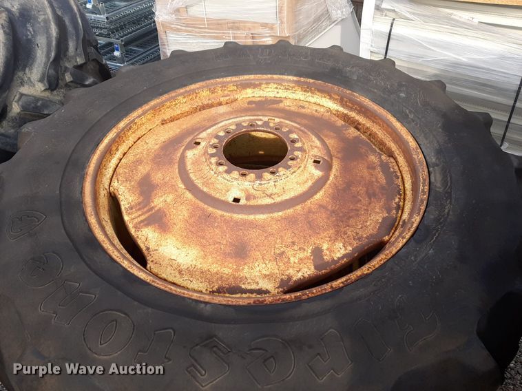 image for item LY9011 (5) tractor tires and wheels