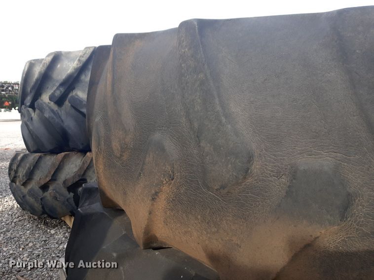 image for item LY9011 (5) tractor tires and wheels