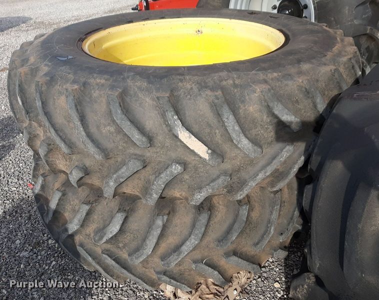 image for item LY9013 (2) 480/80R38 Goodyear tires and wheels