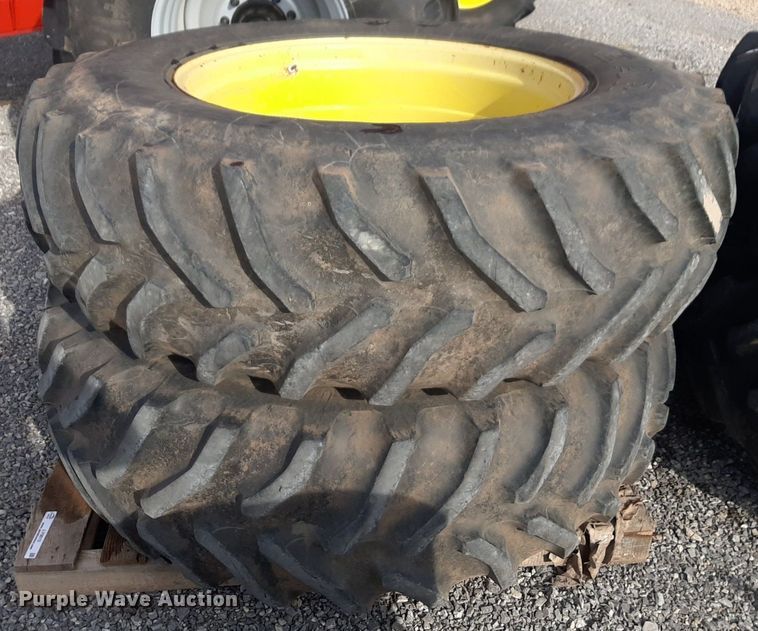 image for item LY9013 (2) 480/80R38 Goodyear tires and wheels