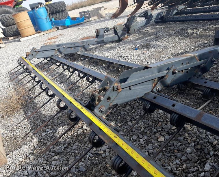 image for item LY9015 (5) sets of 3 row tine harrow bars