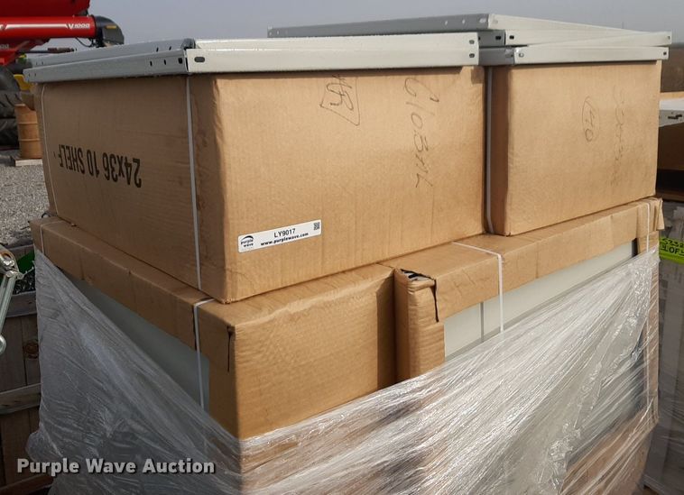 image for item LY9017 (220) metal shelves