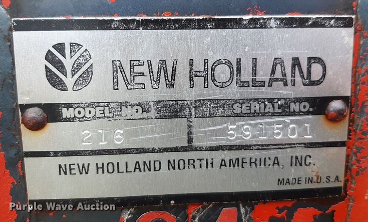 image for item LY9021 New Holland 216 hay rake