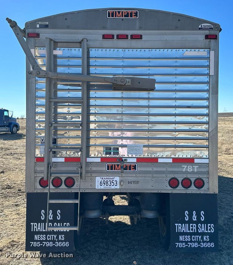 image for item NS9155 2014 Timpte Super Hopper grain trailer