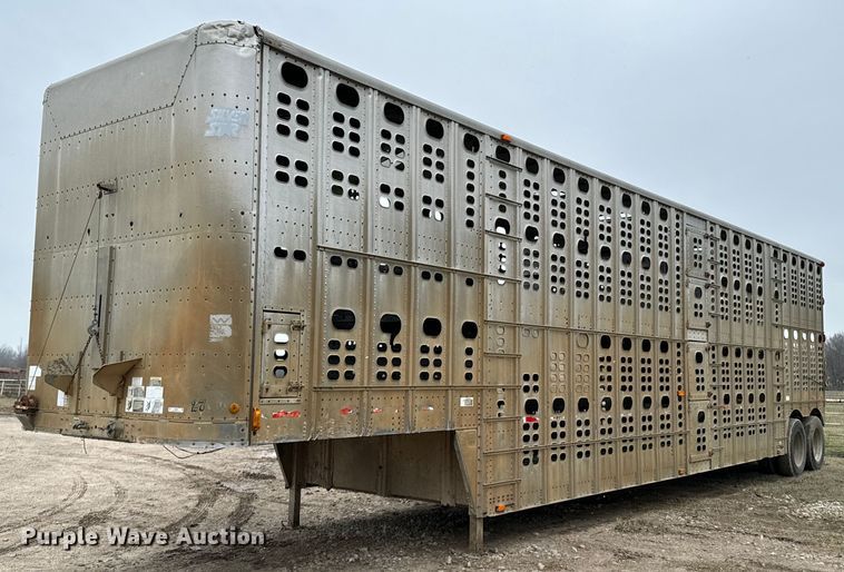 image for item OD9902 1991 Wilson livestock trailer