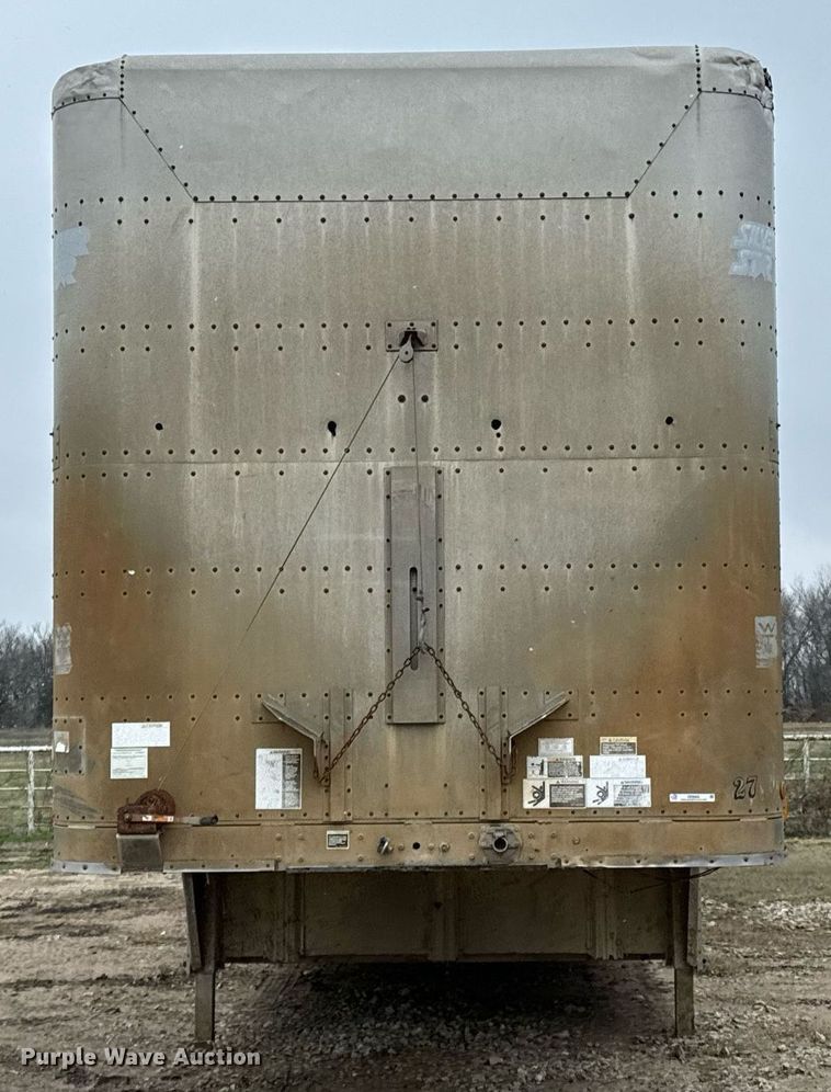 image for item OD9902 1991 Wilson livestock trailer