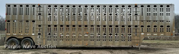 image for item OD9902 1991 Wilson livestock trailer