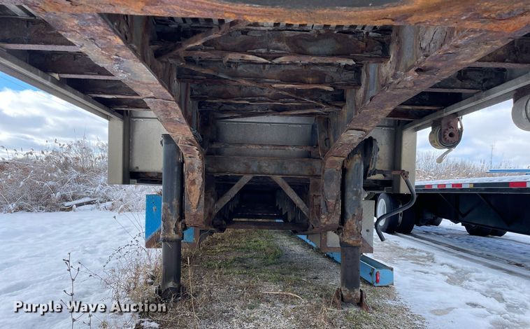 image for item DP0286 2009 Manac  13245C00 drop deck equipment trailer