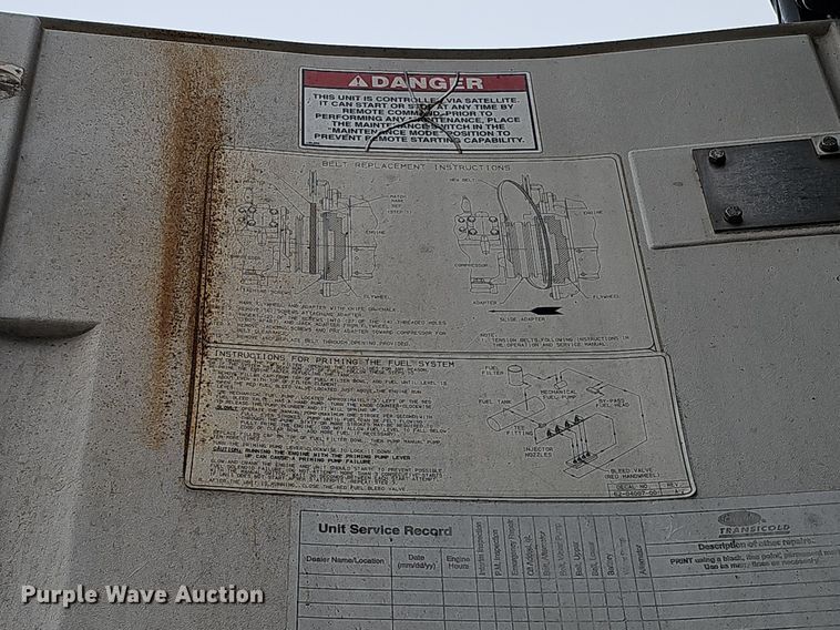 image for item DP0793 1996 Great Dane 7811TZ-1A refrigerated van trailer