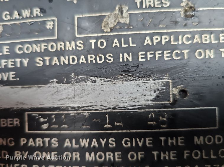 image for item DP0793 1996 Great Dane 7811TZ-1A refrigerated van trailer