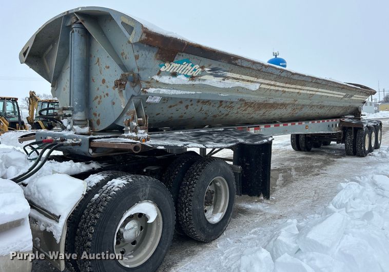 image for item DQ1082 1999 Smith Co. SC3000 side dump trailer