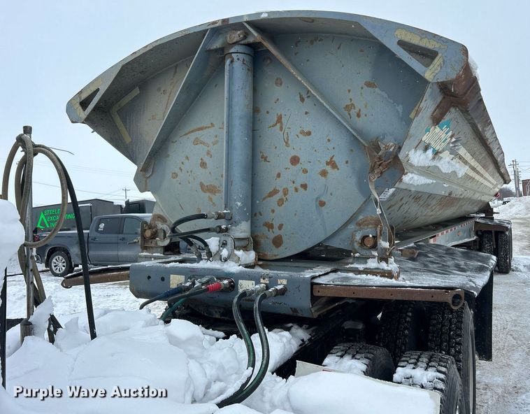 image for item DQ1082 1999 Smith Co. SC3000 side dump trailer