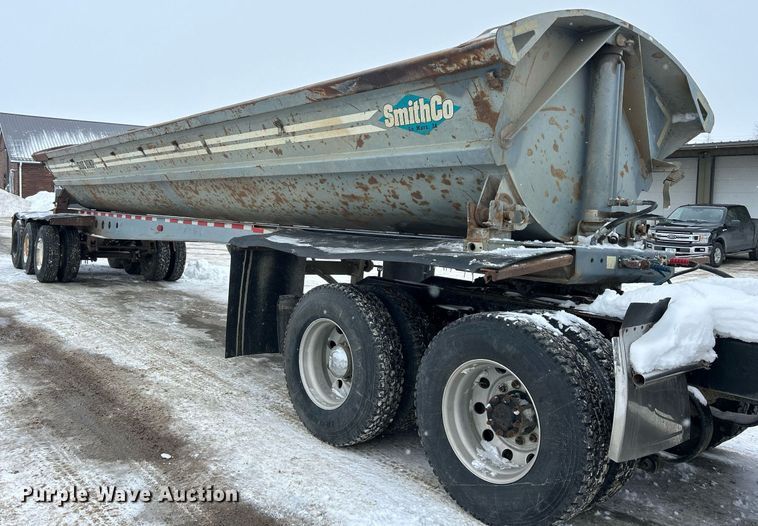 image for item DQ1082 1999 Smith Co. SC3000 side dump trailer