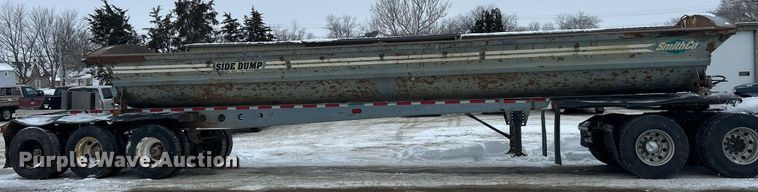 image for item DQ1082 1999 Smith Co. SC3000 side dump trailer