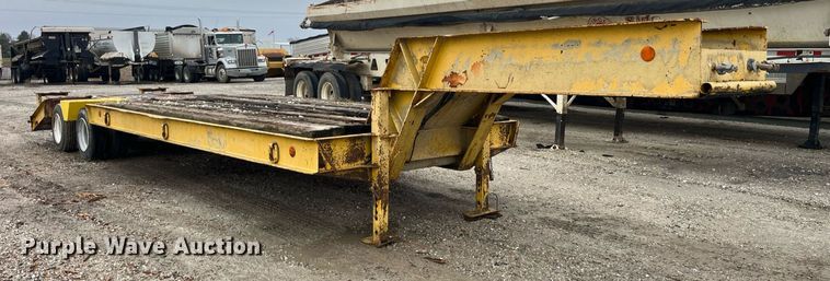 image for item LD9899 1972 Load King equipment trailer