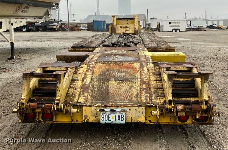 image for item LD9899 1972 Load King equipment trailer