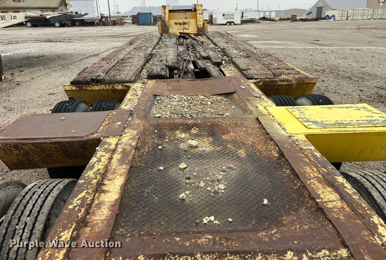 image for item LD9899 1972 Load King equipment trailer