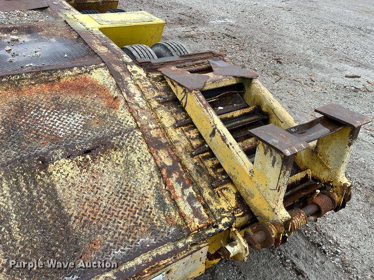 image for item LD9899 1972 Load King equipment trailer