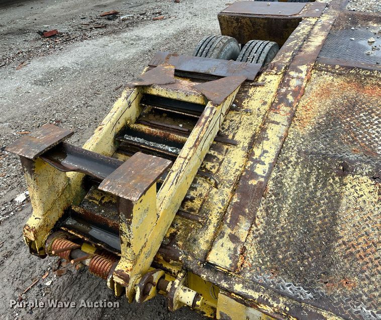 image for item LD9899 1972 Load King equipment trailer