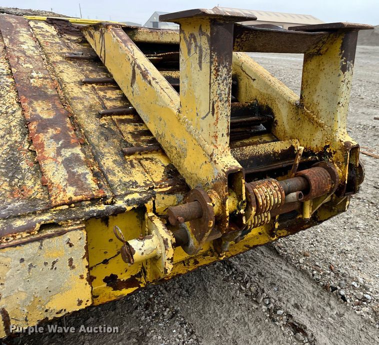 image for item LD9899 1972 Load King equipment trailer