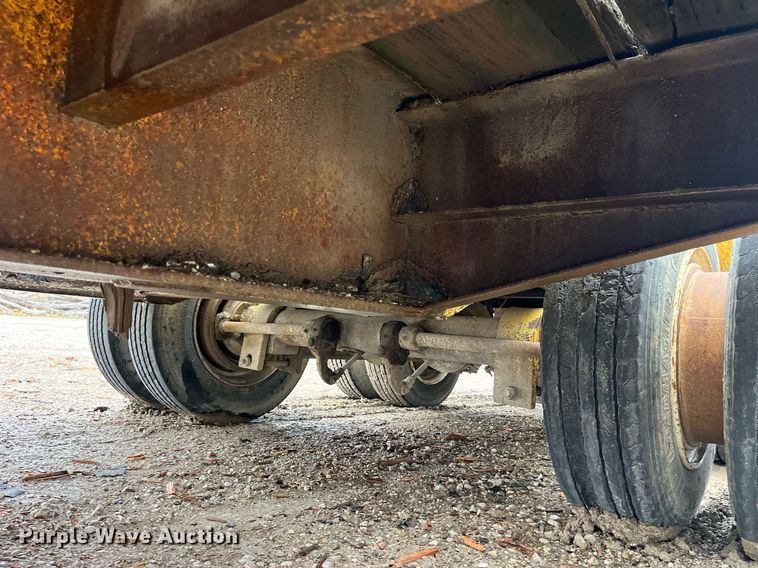 image for item LD9899 1972 Load King equipment trailer