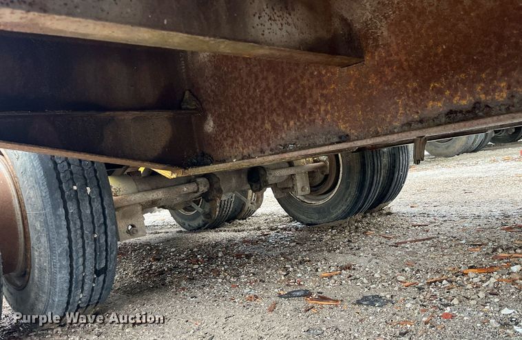 image for item LD9899 1972 Load King equipment trailer