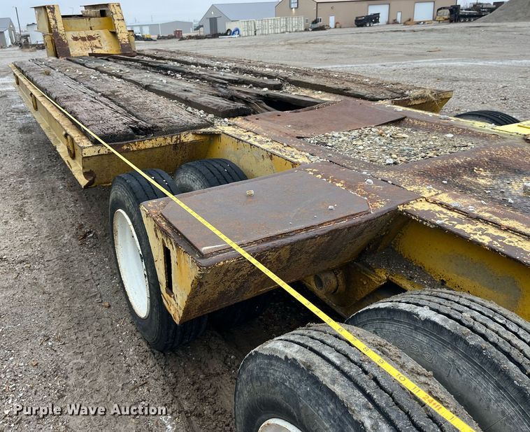 image for item LD9899 1972 Load King equipment trailer