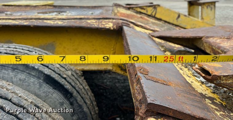 image for item LD9899 1972 Load King equipment trailer