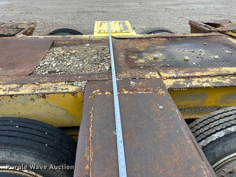 image for item LD9899 1972 Load King equipment trailer