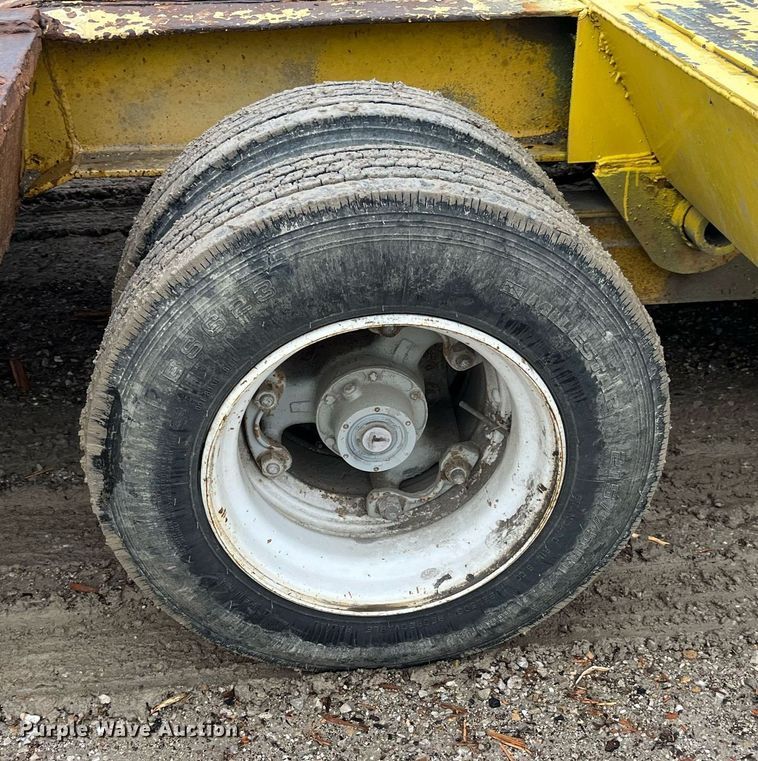 image for item LD9899 1972 Load King equipment trailer